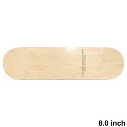 CALIFORNIA STREET DECK カリフォルニアストリート デッキ TEAM SIMPLE CLEAR 8.0