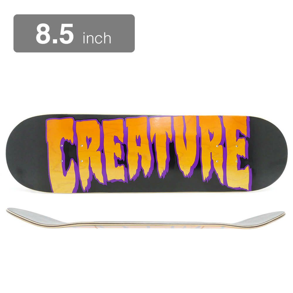 CREATURE DECK クリーチャー デッキ TEAM LOGO OUTLINE STUMPS 8.5