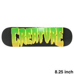CREATURE DECK クリーチャー デッキ TEAM LOGO OUTLINE STUMPS 8.25