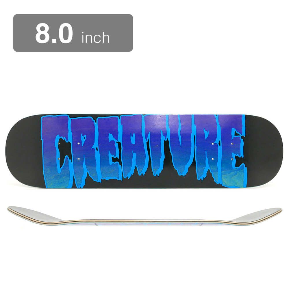 CREATURE DECK クリーチャー デッキ TEAM LOGO OUTLINE STUMPS 8.0