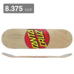 SANTA CRUZ DECK サンタクルーズ デッキ TEAM CLASSIC DOT BROWN STAIN 8.375