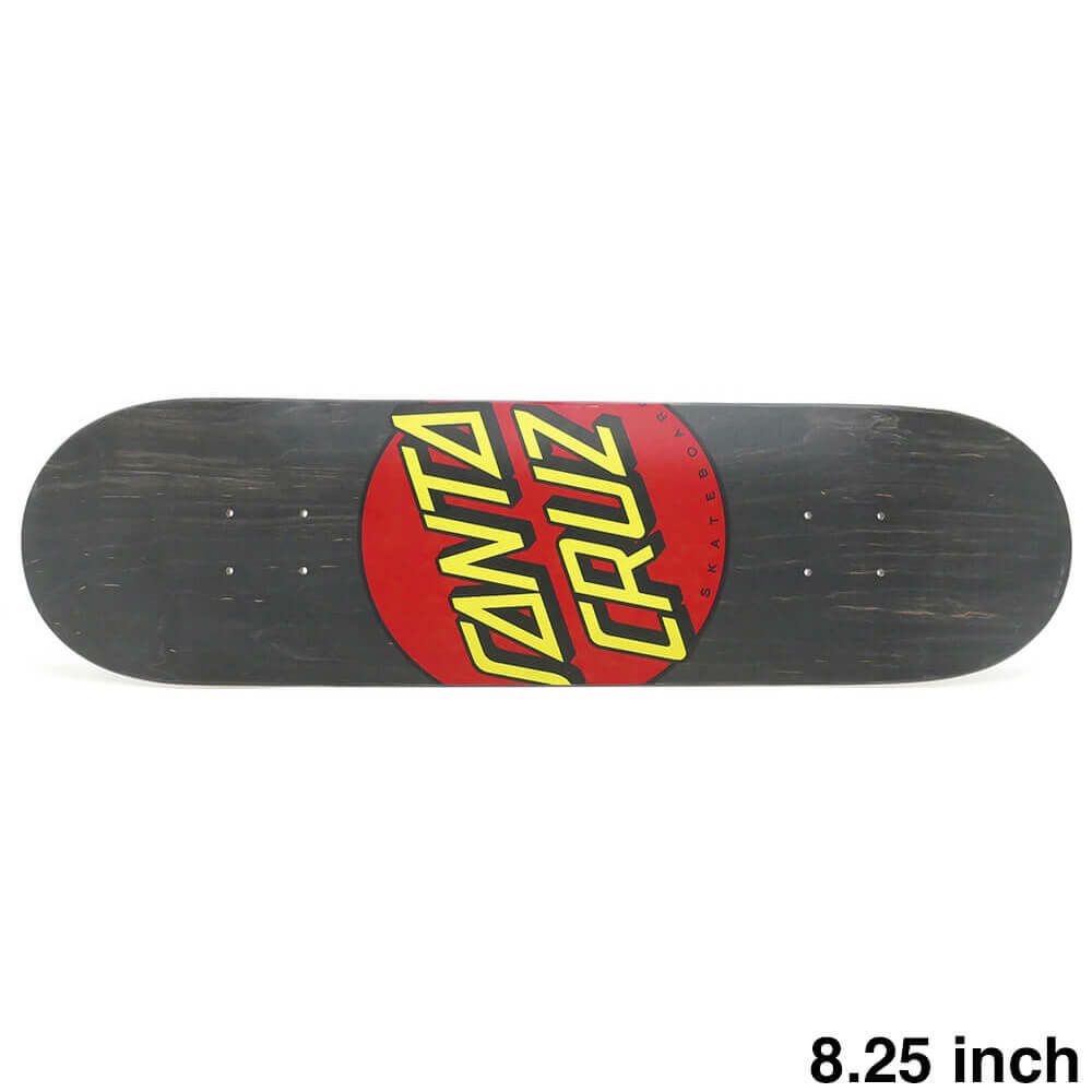 SANTA CRUZ DECK サンタクルーズ デッキ TEAM CLASSIC DOT BLACK STAIN 8.25