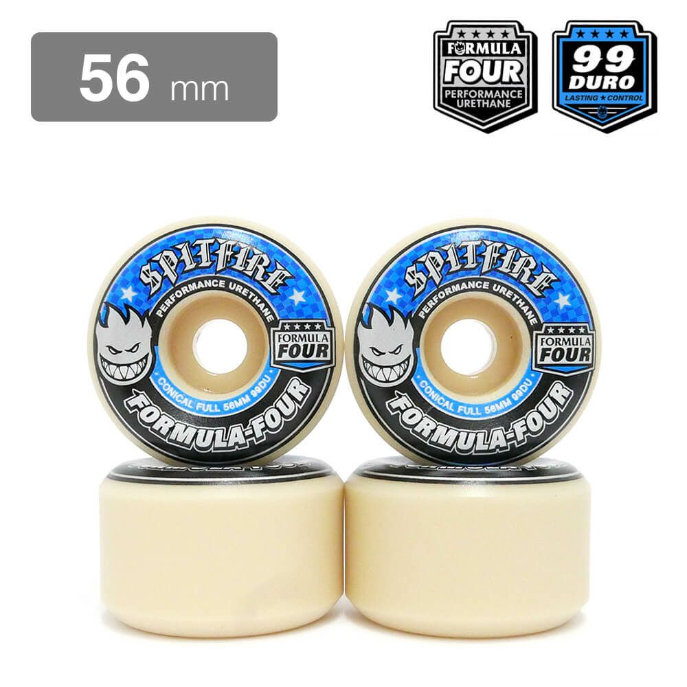 SPITFIRE WHEEL スピットファイヤー ウィール FORMULA FOUR (F4) CONICAL FULL 99D 56mm