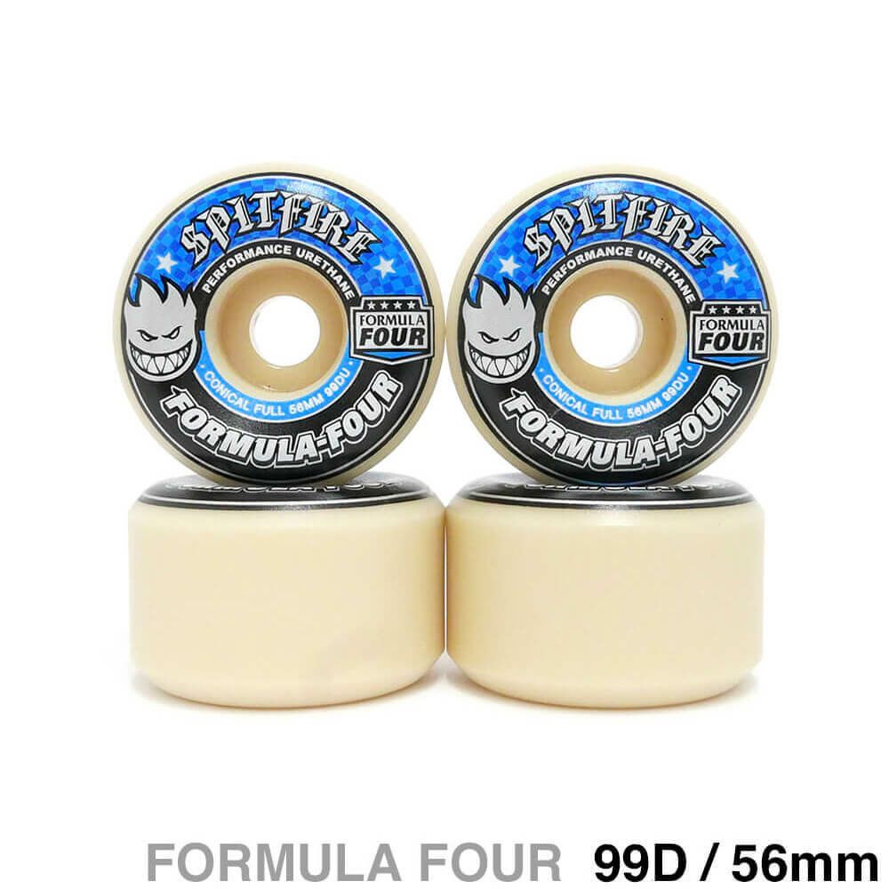 SPITFIRE WHEEL スピットファイヤー ウィール FORMULA FOUR (F4) CONICAL FULL 99D 56mm