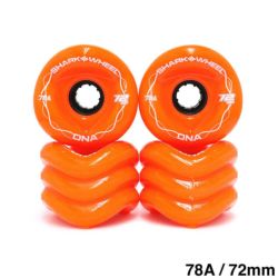 クルージング用 SHARK WHEEL SOFT WHEEL シャークウィール ソフトウィール DNA（78A） ORANGE 72mm