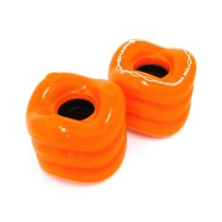 クルージング用 SHARK WHEEL SOFT WHEEL シャークウィール ソフトウィール CALIFORNIA ROLL（78A） ORANGE 60mm-1