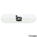 IFO DECK アイエフオーデッキ TEAM THE LOGO WHITE 7.5