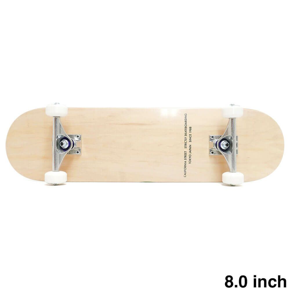 CALIFORNIA STREET カリフォルニアストリート コンプリートセット（スケートボード完成品） SIMPLE CLEAR 8.0 ブランク