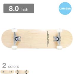 CALIFORNIA STREET カリフォルニアストリート コンプリートセット（スケートボード完成品） SIMPLE CLEAR 8.0（クルーザー） ブランク