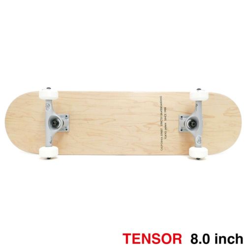 最軽量モデル CALIFORNIA STREET カリフォルニアストリート コンプリートセット（スケートボード完成品） SIMPLE CLEAR 8.0 TENSOR MAG LIGHT ブランク