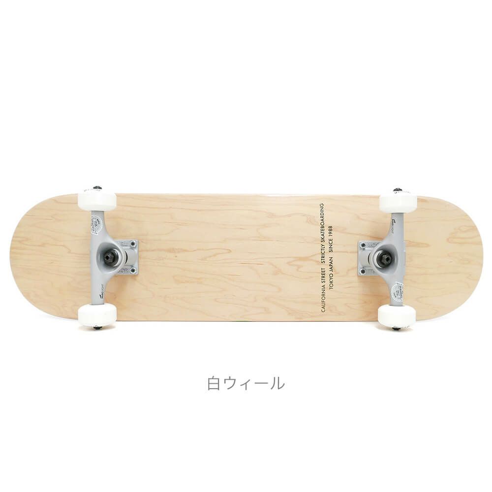 最軽量モデル CALIFORNIA STREET カリフォルニアストリート コンプリートセット（スケートボード完成品） SIMPLE CLEAR 8.0 TENSOR MAG LIGHT ブランク-1