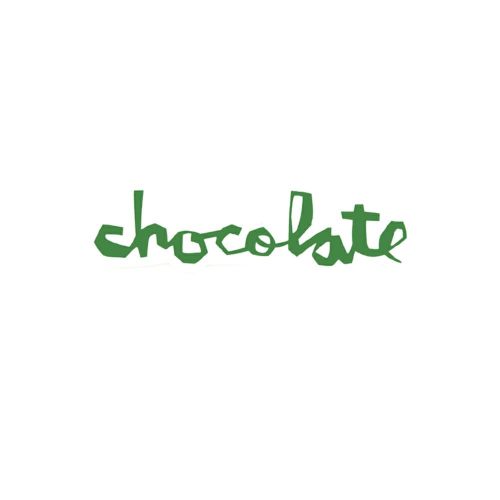 CHOCOLATE STICKER チョコレート ステッカー OG CHUNK MEDIUM GREEN