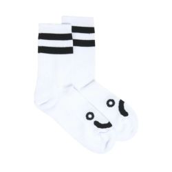 POLAR SOCKS ポーラー ソックス 靴下 HAPPY SAD WHITE 3