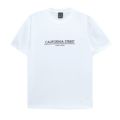 【購入金額 30,000円 以上で 1円】 CALIFORNIA STREET T-SHIRT カリフォルニアストリート Tシャツ LOGO BAR WHITE