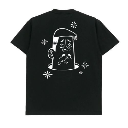 【購入金額 30,000円 以上で 1円】 CALIFORNIA STREET T-SHIRT カリフォルニアストリート Tシャツ HUNTING by ESOW BLACK