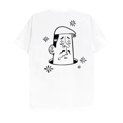 【購入金額 30,000円 以上で 1円】 CALIFORNIA STREET T-SHIRT カリフォルニアストリート Tシャツ HUNTING by ESOW WHITE