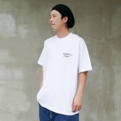 【購入金額 30,000円 以上で 1円】 CALIFORNIA STREET T-SHIRT カリフォルニアストリート Tシャツ HUNTING by ESOW WHITE-04