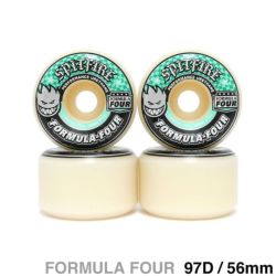 SPITFIRE WHEEL スピットファイヤー ウィール FORMULA FOUR (F4) CONICAL FULL 97D 56mm