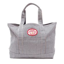 COLOR COMMUNICATIONS BAG カラーコミュニケーションズ バッグ STATION PATCH TOTE HICKORY STRIPE 10