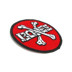 POWELL PATCH パウエル ワッペン CROSS BONES RED/WHITE/BLACK 1