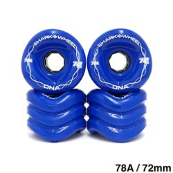 SHARK WHEEL シャークウィール ソフトウィール（クルーザー） DNA 78A BLUE 72mm