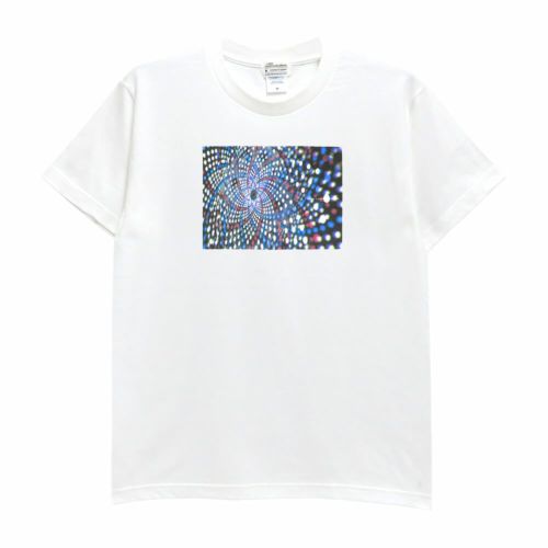 COLOR COMMUNICATIONS T-SHIRT カラーコミュニケーションズ Tシャツ DOT PHOTO WHITE