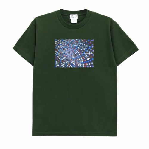 COLOR COMMUNICATIONS T-SHIRT カラーコミュニケーションズ Tシャツ DOT PHOTO FOREST