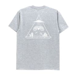 COLOR COMMUNICATIONS T-SHIRT カラーコミュニケーションズ Tシャツ FANCY SHOP CHOMESS EXPLORERS GREY/WHITE