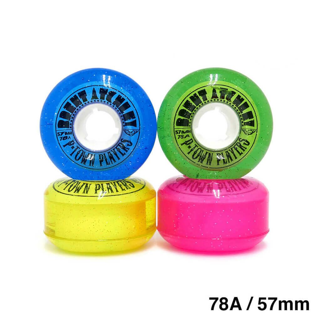 SATORI WHEEL サトリ ソフトウィール（クルーザー） BRENT ATCHLEY P-TOWN PLAYERS マルチ 57mm