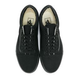 VANS SHOES バンズ シューズ スニーカー OLD SKOOL 黒/黒 BLACK/BLACK（US企画）-1