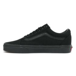 VANS SHOES バンズ シューズ スニーカー OLD SKOOL 黒/黒 BLACK/BLACK（US企画）-4