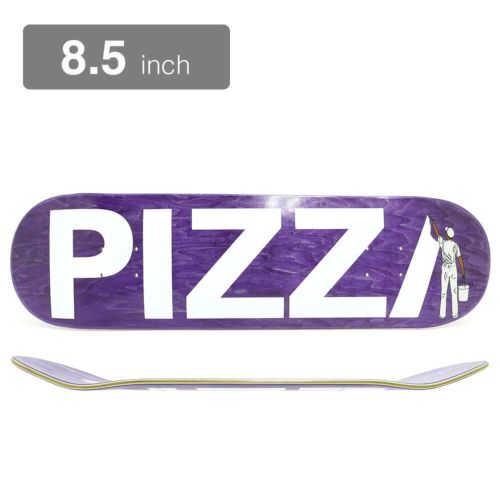 PIZZA DECK ピザ デッキ TEAM PAINTER PURPLE STAIN 8.5