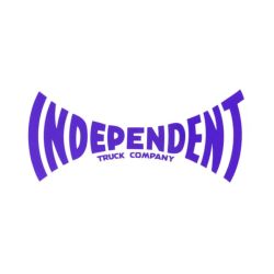 INDEPENDENT STICKER インディペンデント ステッカー ITC SPAN PURPLE