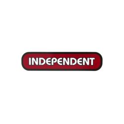 INDEPENDENT STICKER インディペンデント ステッカー BC GROUNDWORK RED