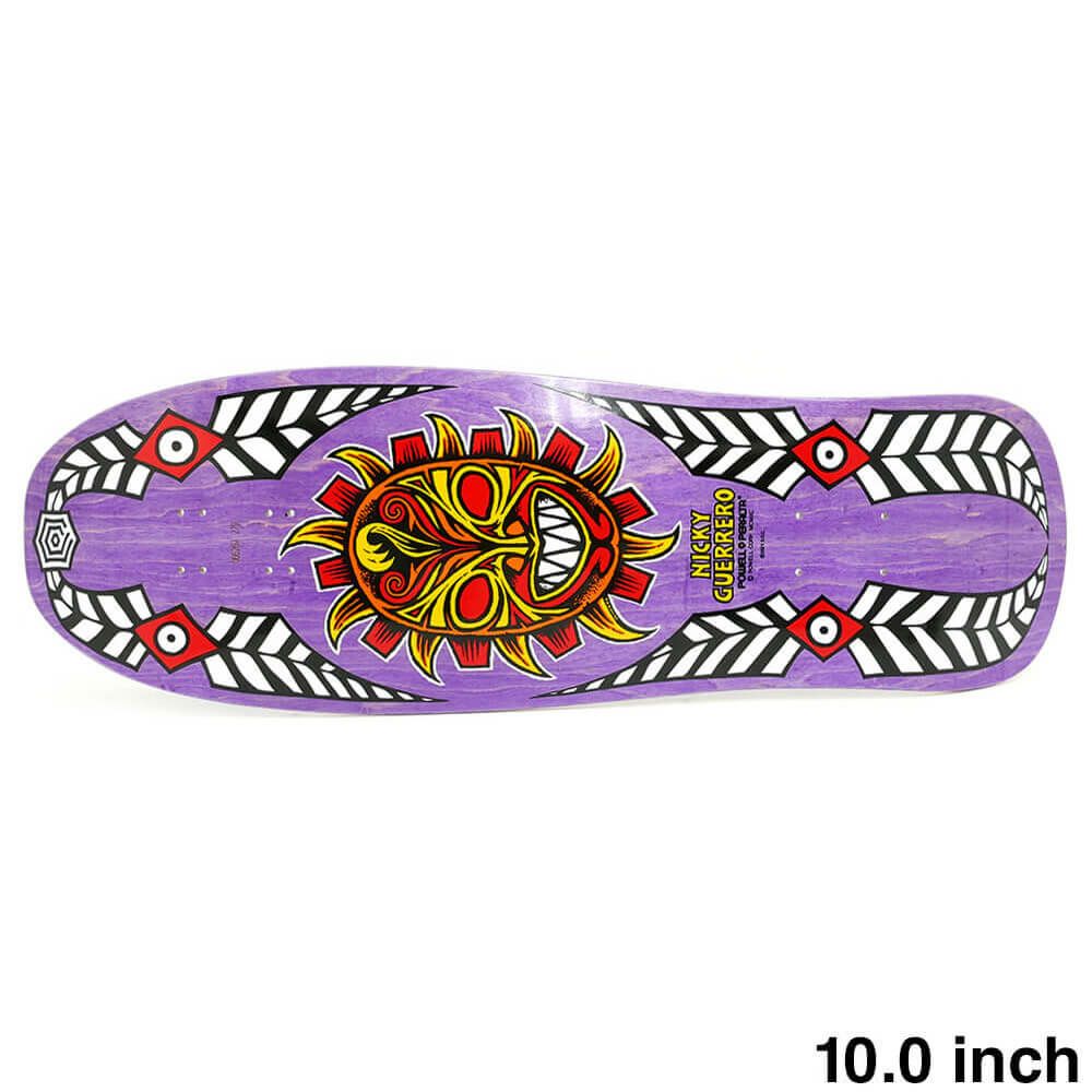 POWELL DECK パウエル デッキ NICKY GUERRERO MASK PURPLE 10.0