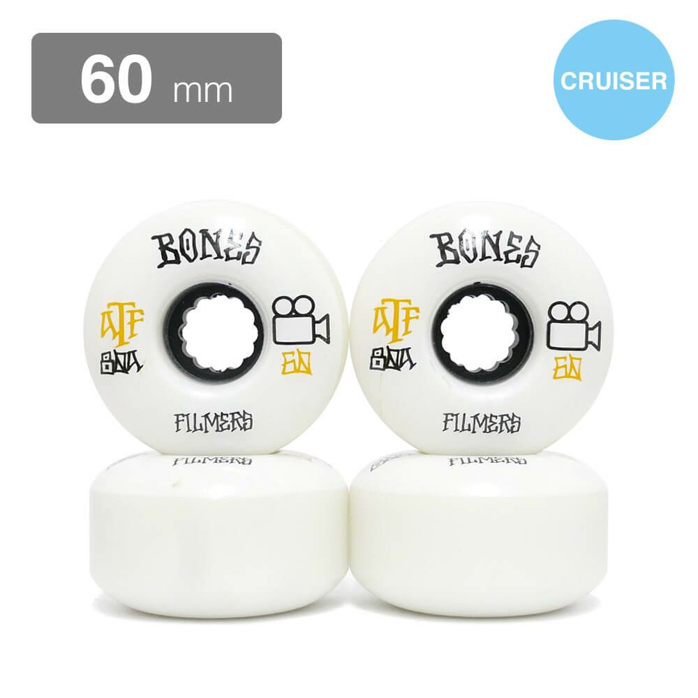 BONES WHEEL ボーンズ ソフトウィール（クルーザー） ATF FILMERS 60mm