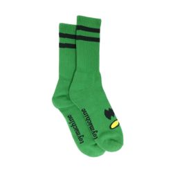 TOY MACHINE SOCKS トイマシーン ソックス 靴下 MONSTER FACE GREEN 3