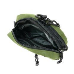 VAGA BAG バガ バッグ DOUBLE POUCH DARK OLIVE 8