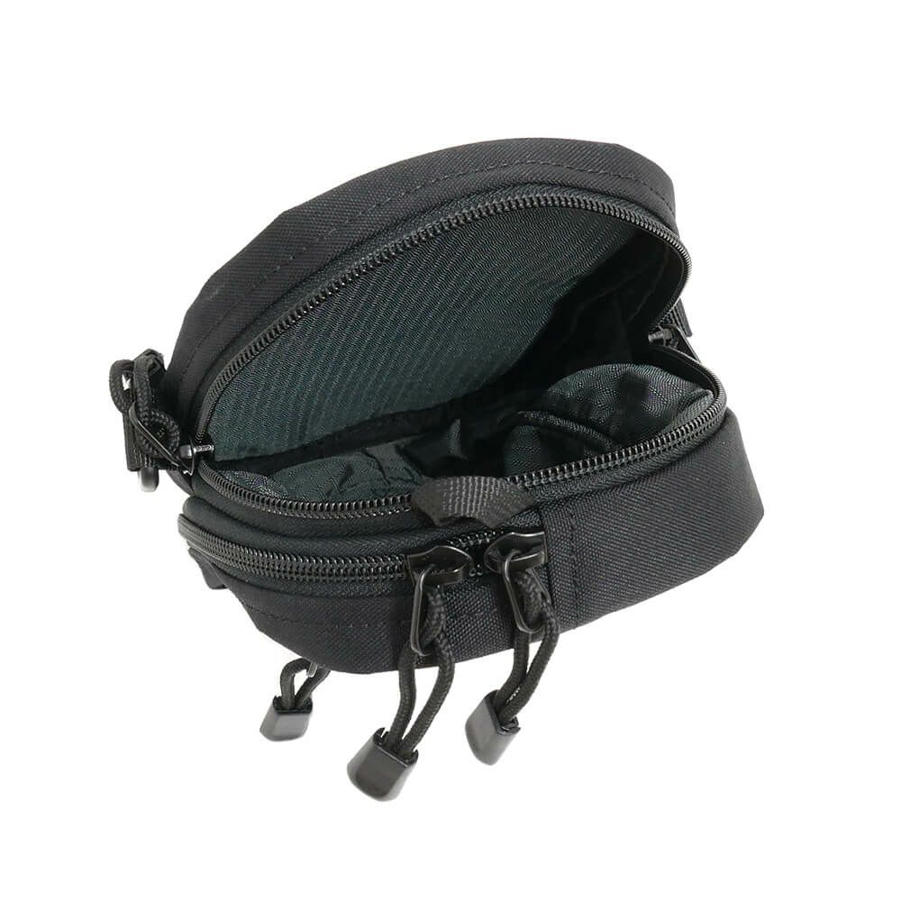 VAGA BAG バガ バッグ DOUBLE POUCH BLACK 9