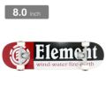 ELEMENT エレメント コンプリートセット（スケートボード完成品） SECTION 8.0