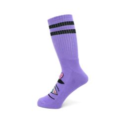 TOY MACHINE SOCKS トイマシーン ソックス 靴下 BLOODSHOT EYE PURPLE 1