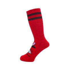 TOY MACHINE SOCKS トイマシーン ソックス 靴下 BLOODSHOT EYE DARK RED 1