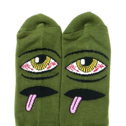 TOY MACHINE SOCKS トイマシーン ソックス 靴下 BLOODSHOT EYE ARMY 4