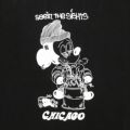 SNACK T-SHIRT スナック Tシャツ SEE IN THE SIGHTS CHICAGO BLACK 1
