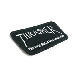 THRASHER PATCH スラッシャー ワッペン NEW RELIGION BLACK/WHITE 1