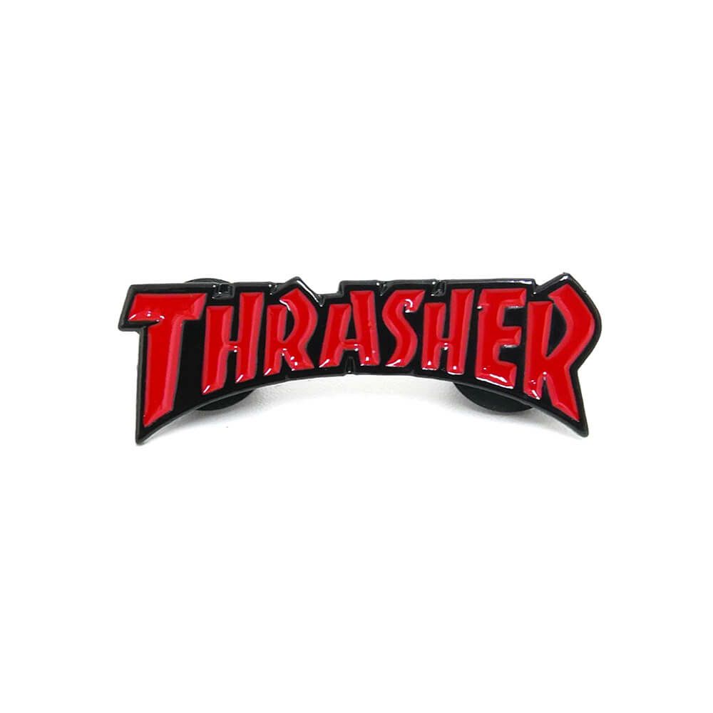 THRASHER BADGE スラッシャー バッジ LOGO LAPEL PIN