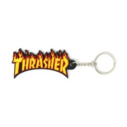 THRASHER KEYHOLDER スラッシャー キーホルダー FLAME KEY CHAIN