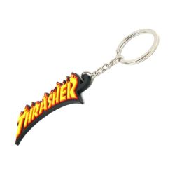 THRASHER KEYHOLDER スラッシャー キーホルダー FLAME KEY CHAIN 2