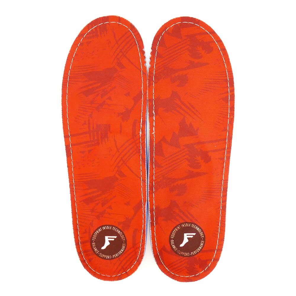 FOOTPRINT INSOLE フットプリント インソール KINGFOAM ORTHOTIC（5mm） ORANGE CAMO