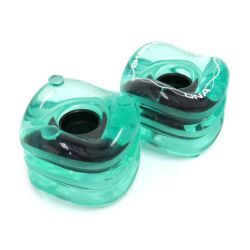 SHARK WHEEL シャークウィール ソフトウィール（クルーザー） DNA TRANSPARENT（78A） EMERALD 72mm-1